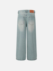 Aelfric Eden Deconstructive Washed Loose Jeans