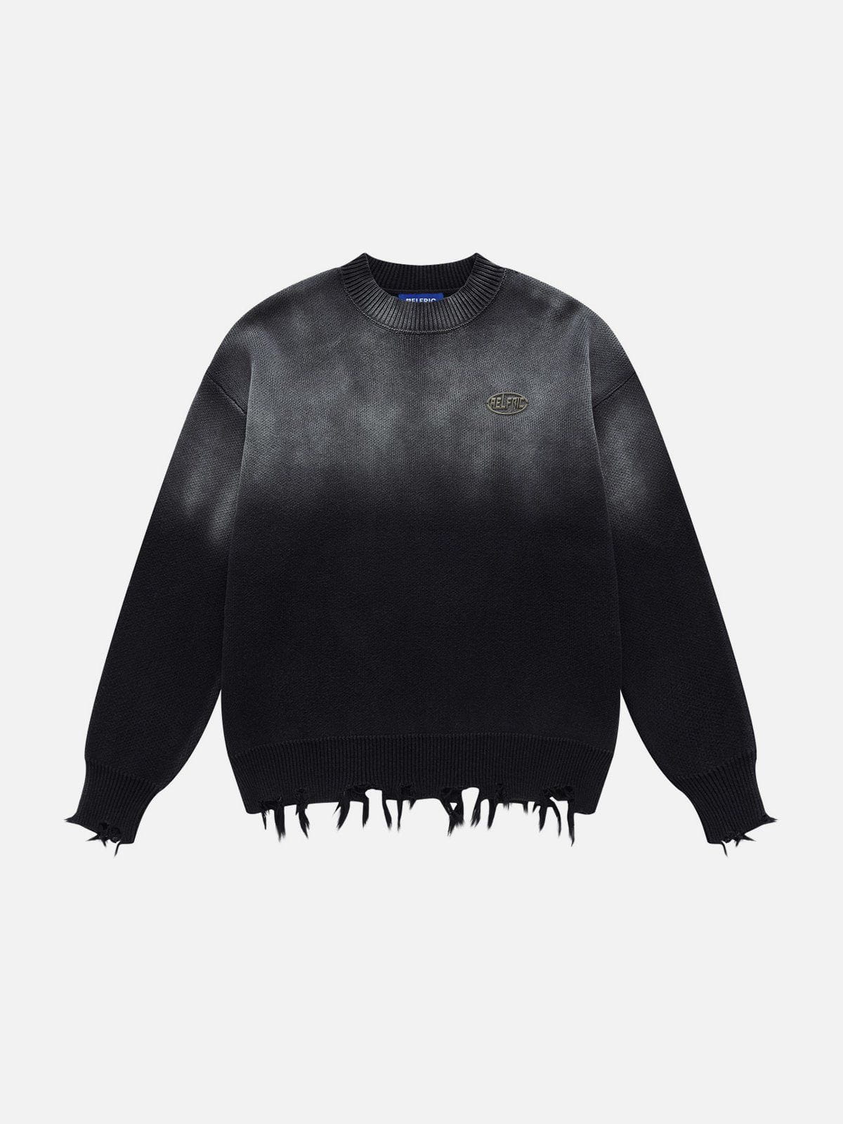 Aelfric Eden Washed Fringe Sweater