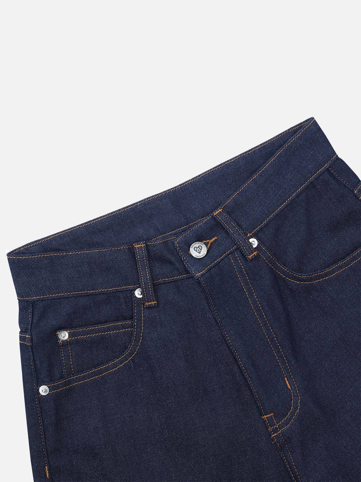 Aelfric Eden Basic Raw Bootcut Jeans