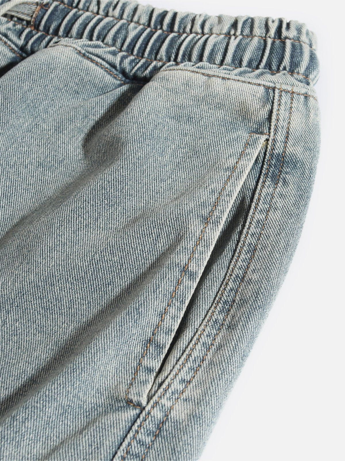 Aelfric Eden Washed Embroidery Jorts