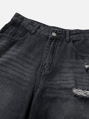 Aelfric Eden Camouflage Distressed Jeans