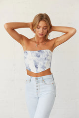 Sevina Strapless Corset Top