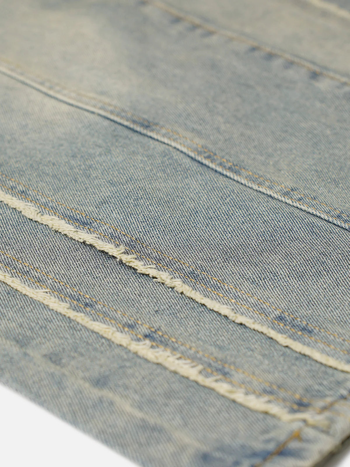 Aelfric Eden Fringe Distressed Washed Jeans