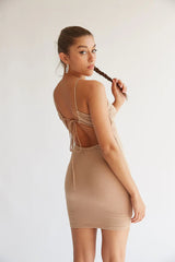 Isadora Halter Mini Dress