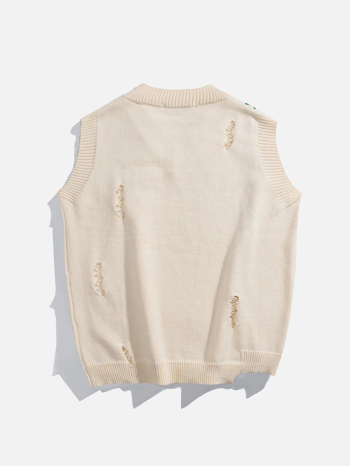 Aelfric Eden Bandage Hole Irregular Hem Sweater Vest