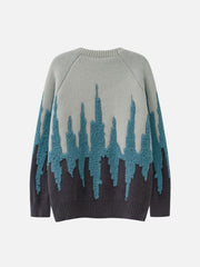 Aelfric Eden Vintage Gradient Patchwork Sweater