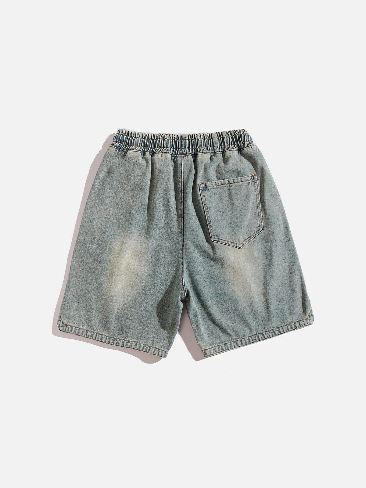 Aelfric Eden Washed Embroidery Jorts