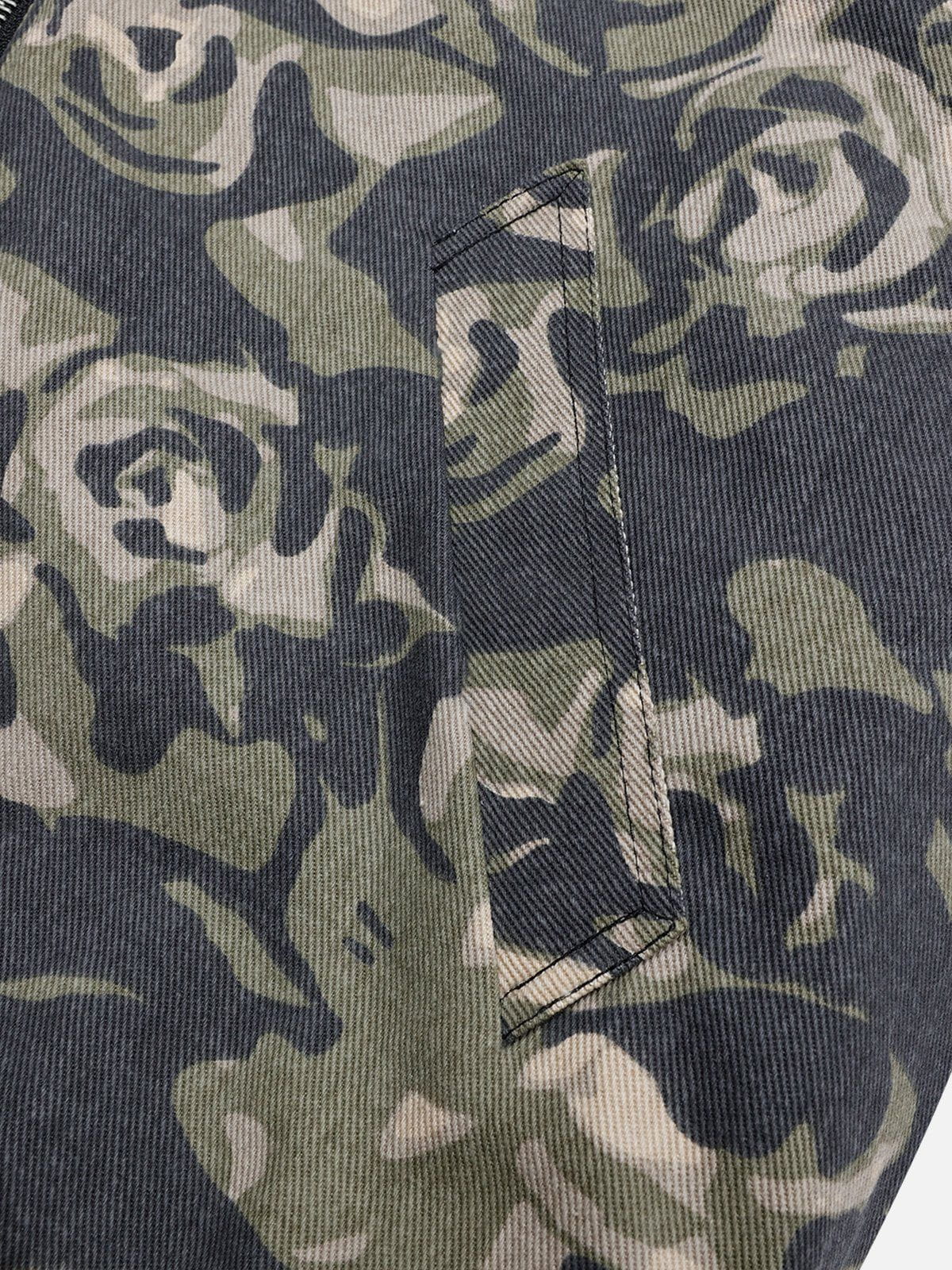 Aelfric Eden Camouflage Cropped Coat
