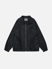 Aelfric Eden Lace Patchwork Faux Leather Jacket
