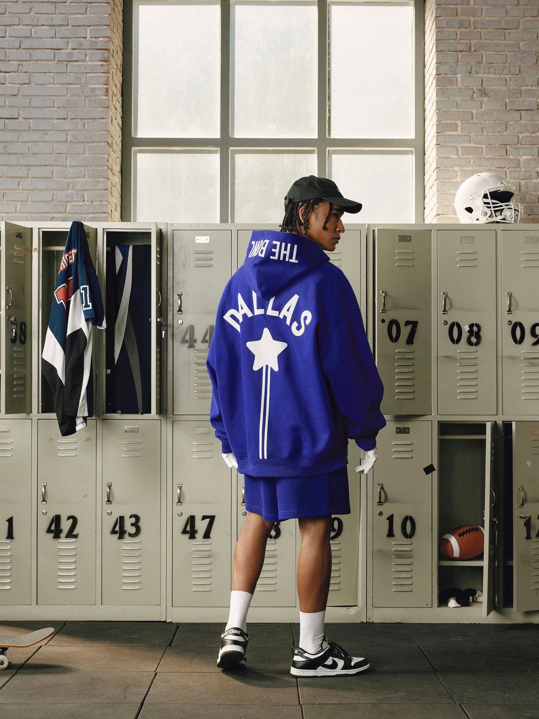 Aelfric Eden The Bowl Football Graphic Shorts