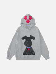 Aelfric Eden Graffiti Dog Graphic Hoodie