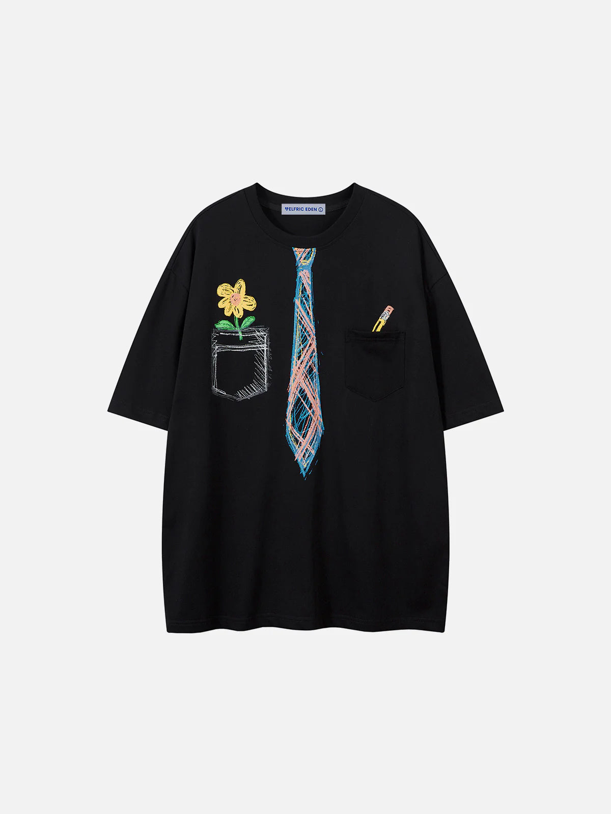 Aelfric Eden Graffiti Necktie Tee
