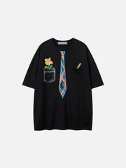 Aelfric Eden Graffiti Necktie Tee