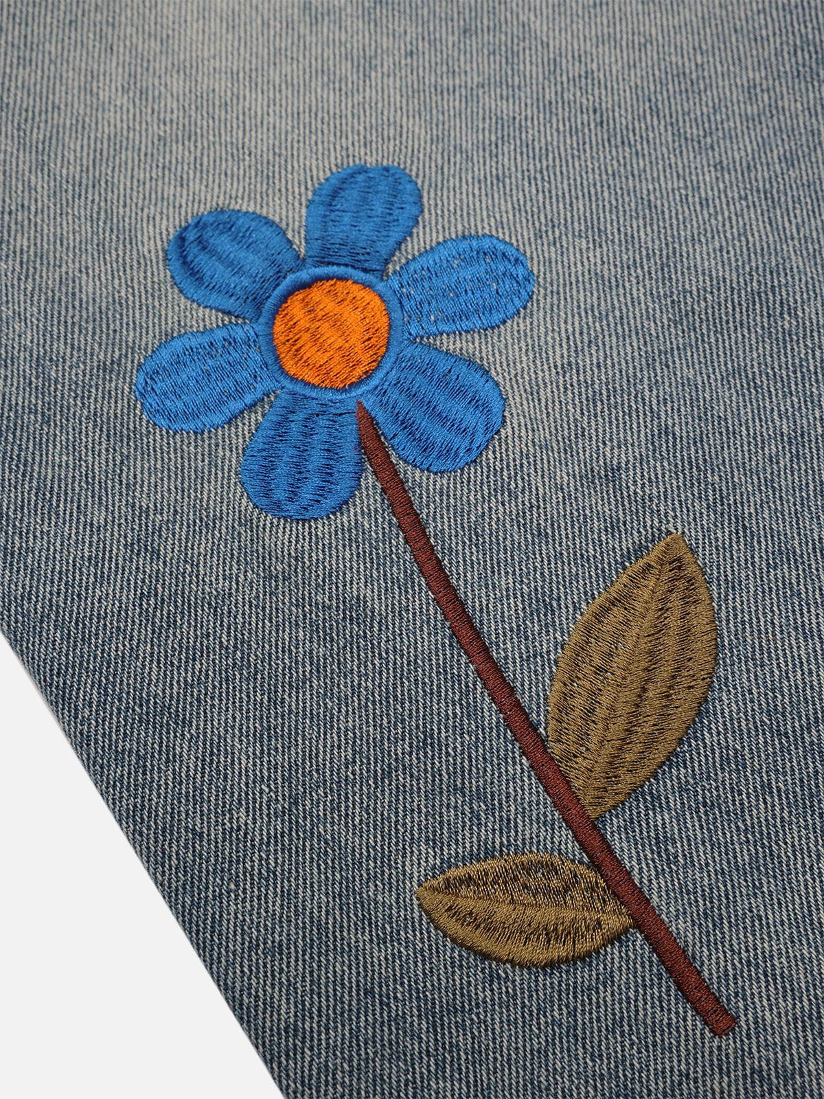 Aelfric Eden Flower Embroidery Jeans