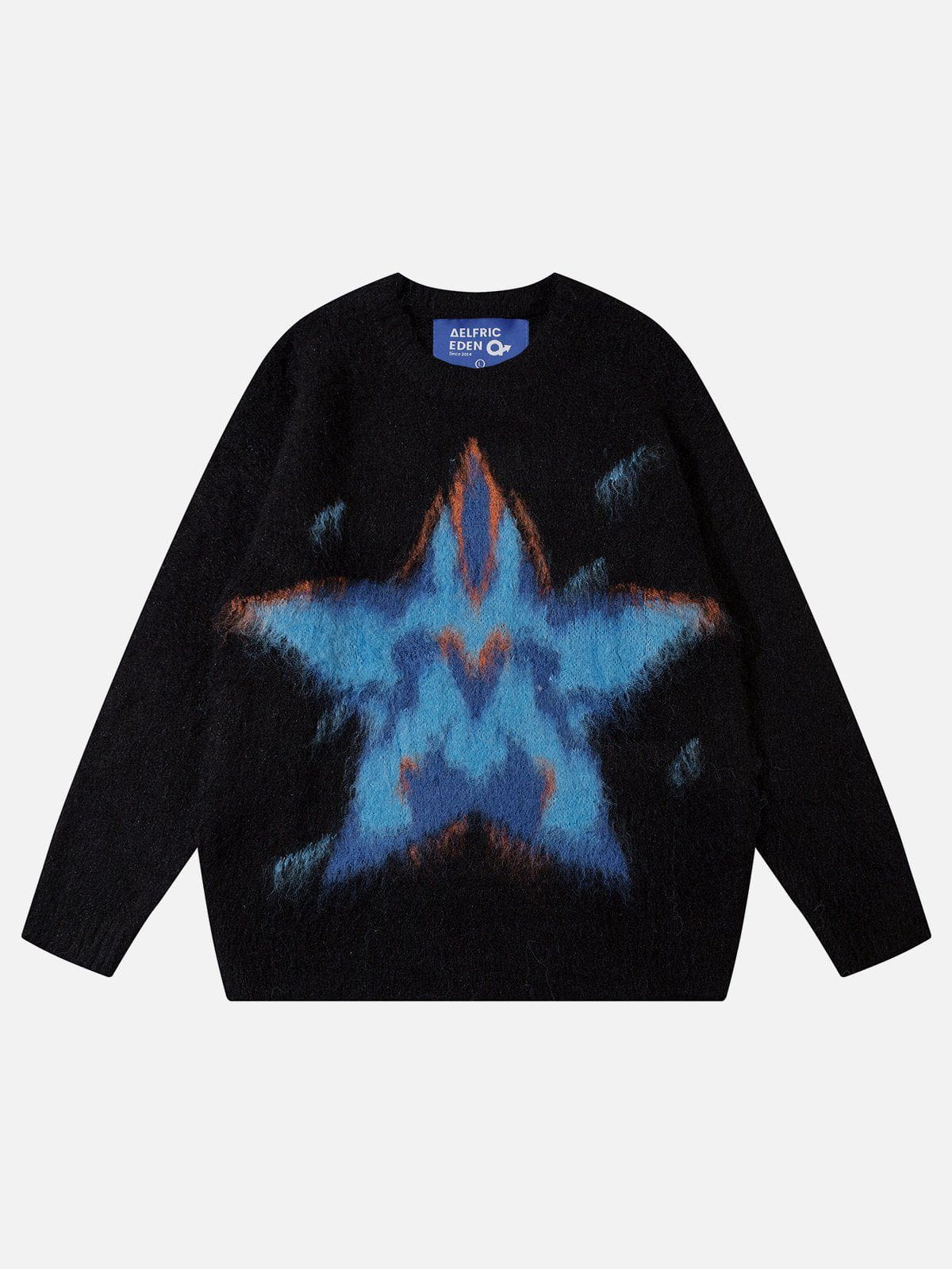 Aelfric Eden Star Jacquard Wool Blend Sweater