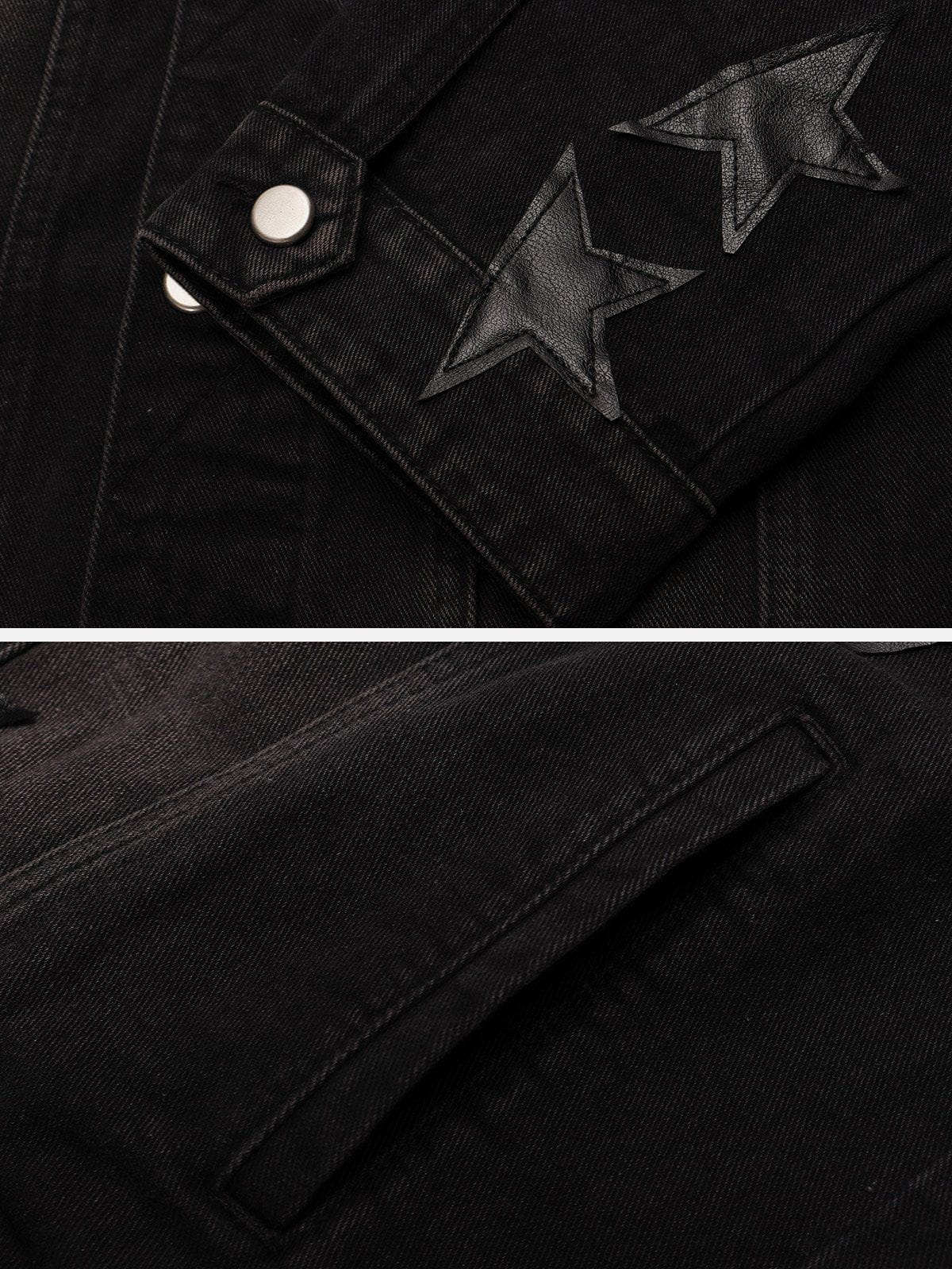 City Of Love Star Denim Jacket