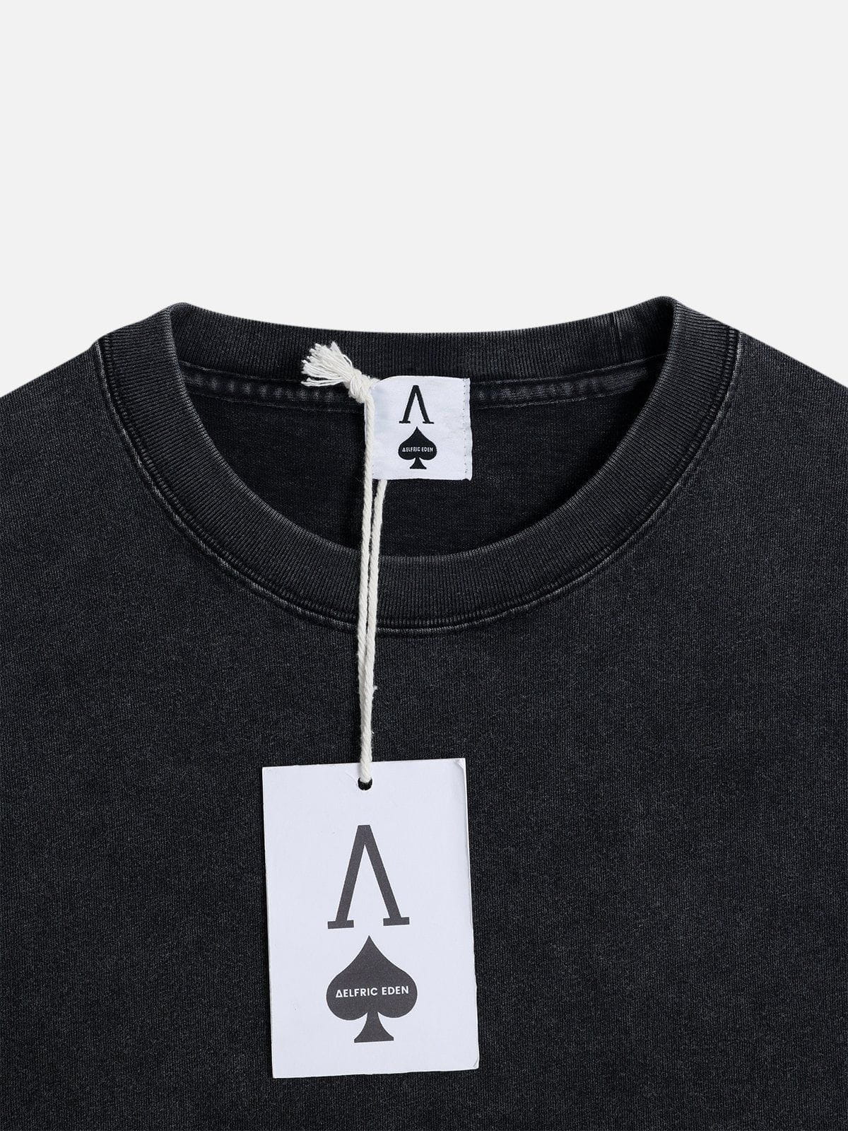 Aelfric Eden Black Washed Tee