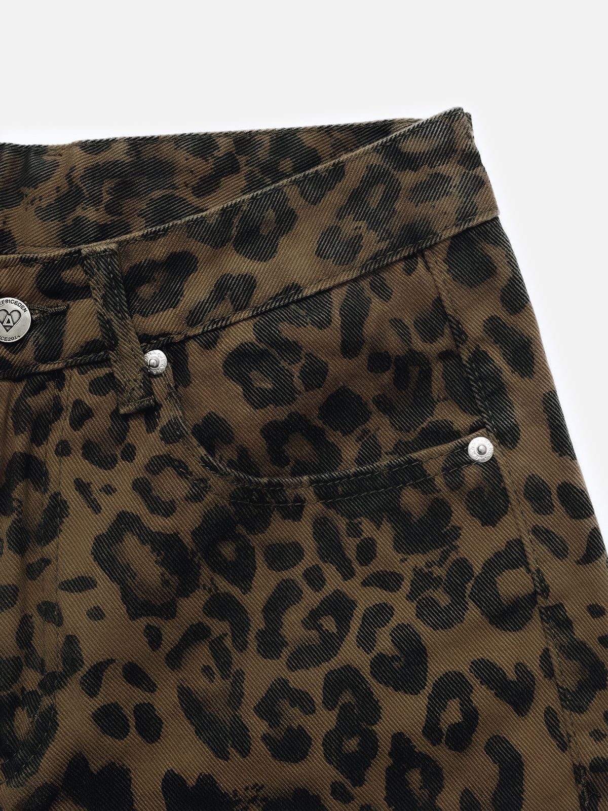 Aelfric Eden Leopard Print Jeans