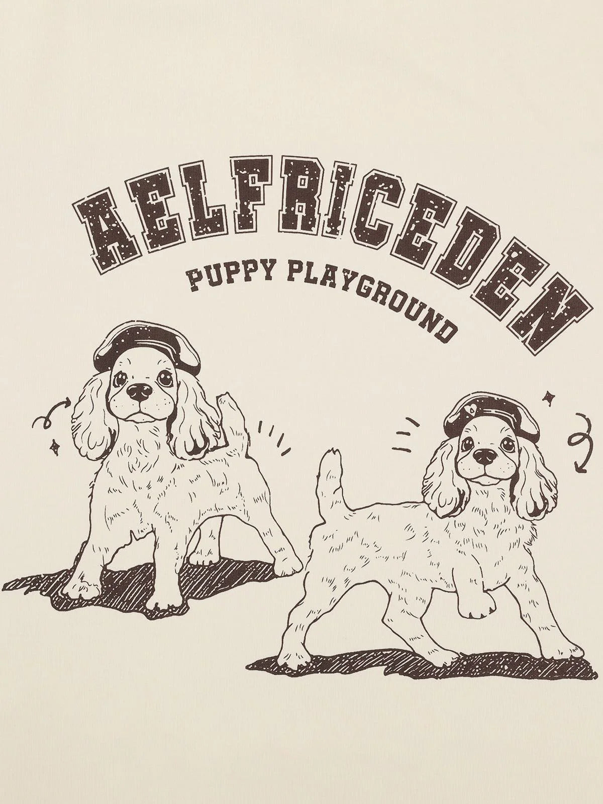 Aelfric Eden Cute Puppy Print Tee
