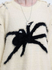 Aelfric Eden Metal Buckle Spider Jacquard Sweater