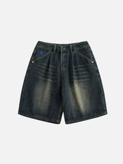 Washed Wrinkle Jorts