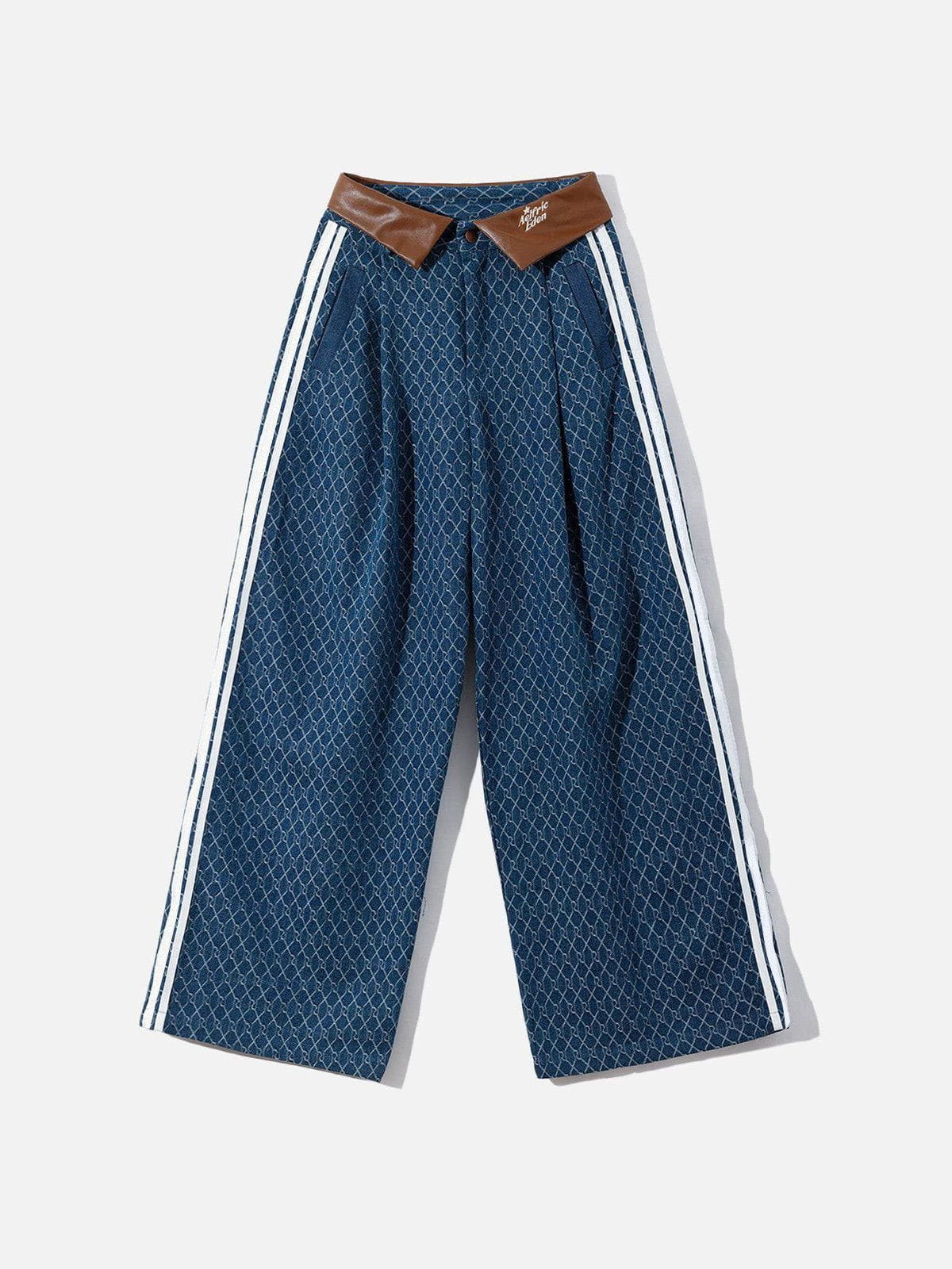 Aelfric Eden Vintage Denim Jacquard Baggy Jeans