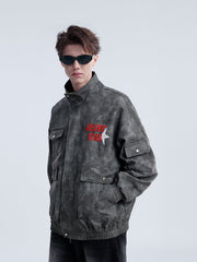 Aelfric Eden Embroidery Multi Pockets Jacket