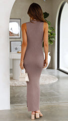 Mae Knit Dress - Mocha