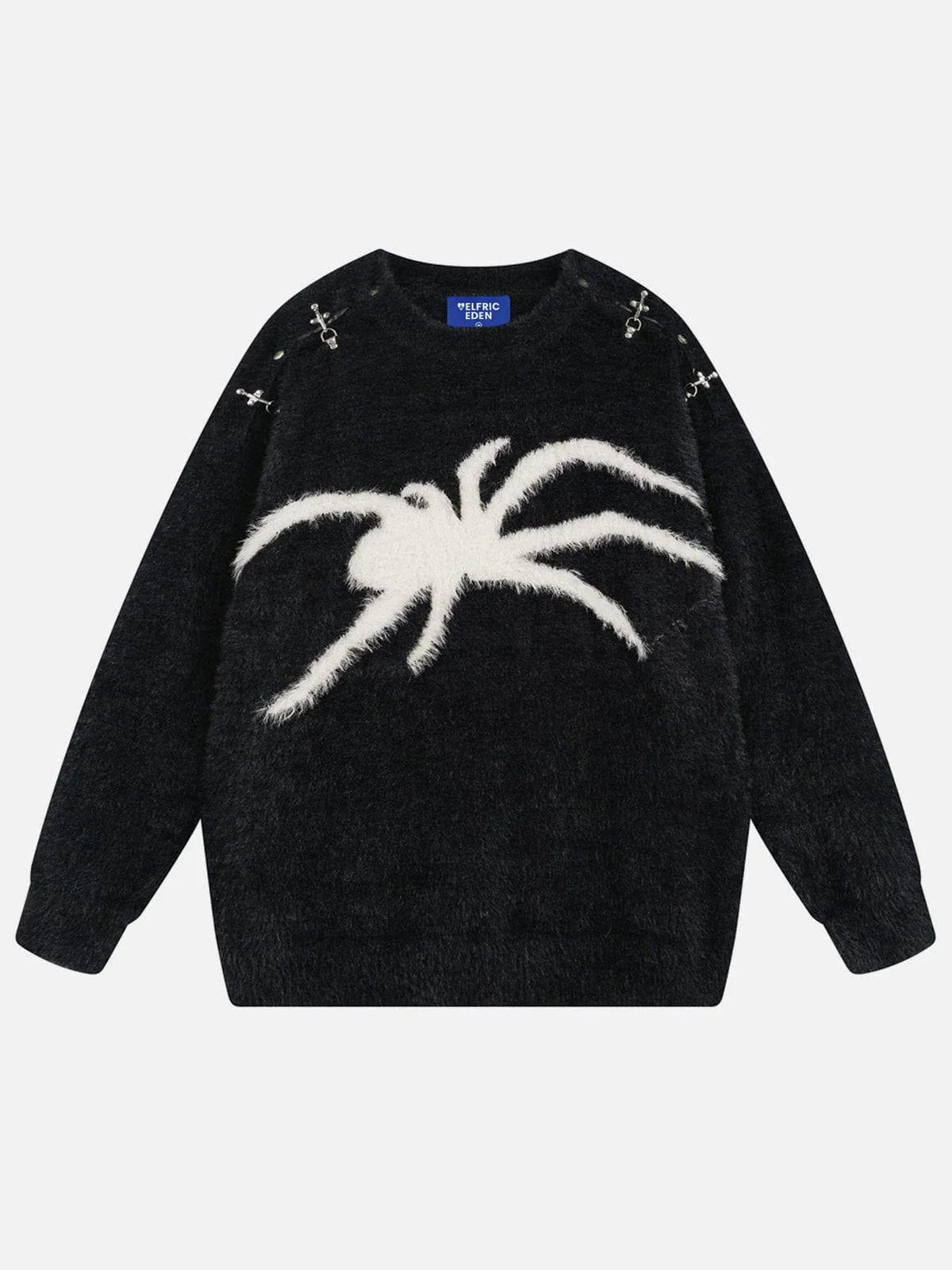 Aelfric Eden Metal Buckle Spider Jacquard Sweater