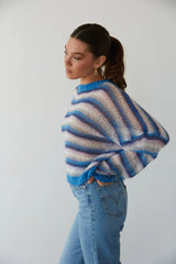 Coraline Loose Knit Striped Sweater