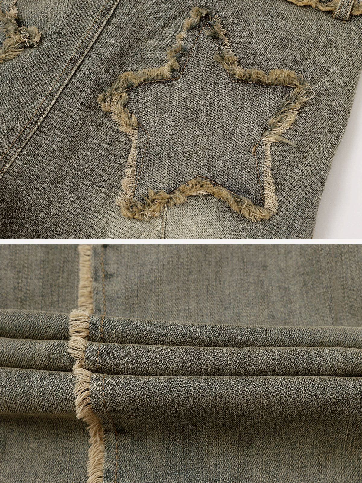 Aelfric Eden Vintage Fringe Star Jeans