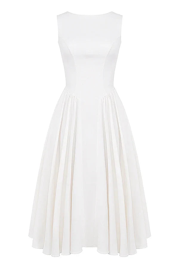 Sienna Open Back Midi Dress