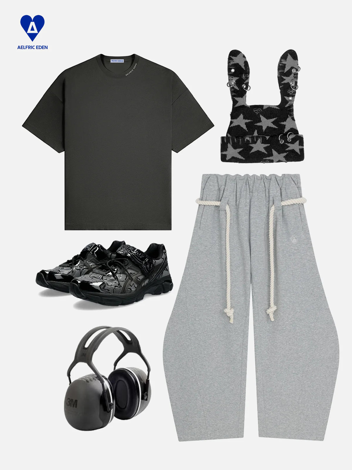 Aelfric Eden Cotton Drop Shoulder Tee