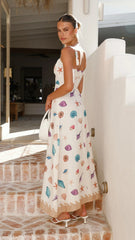 Airlie Maxi Dress - Shell Print