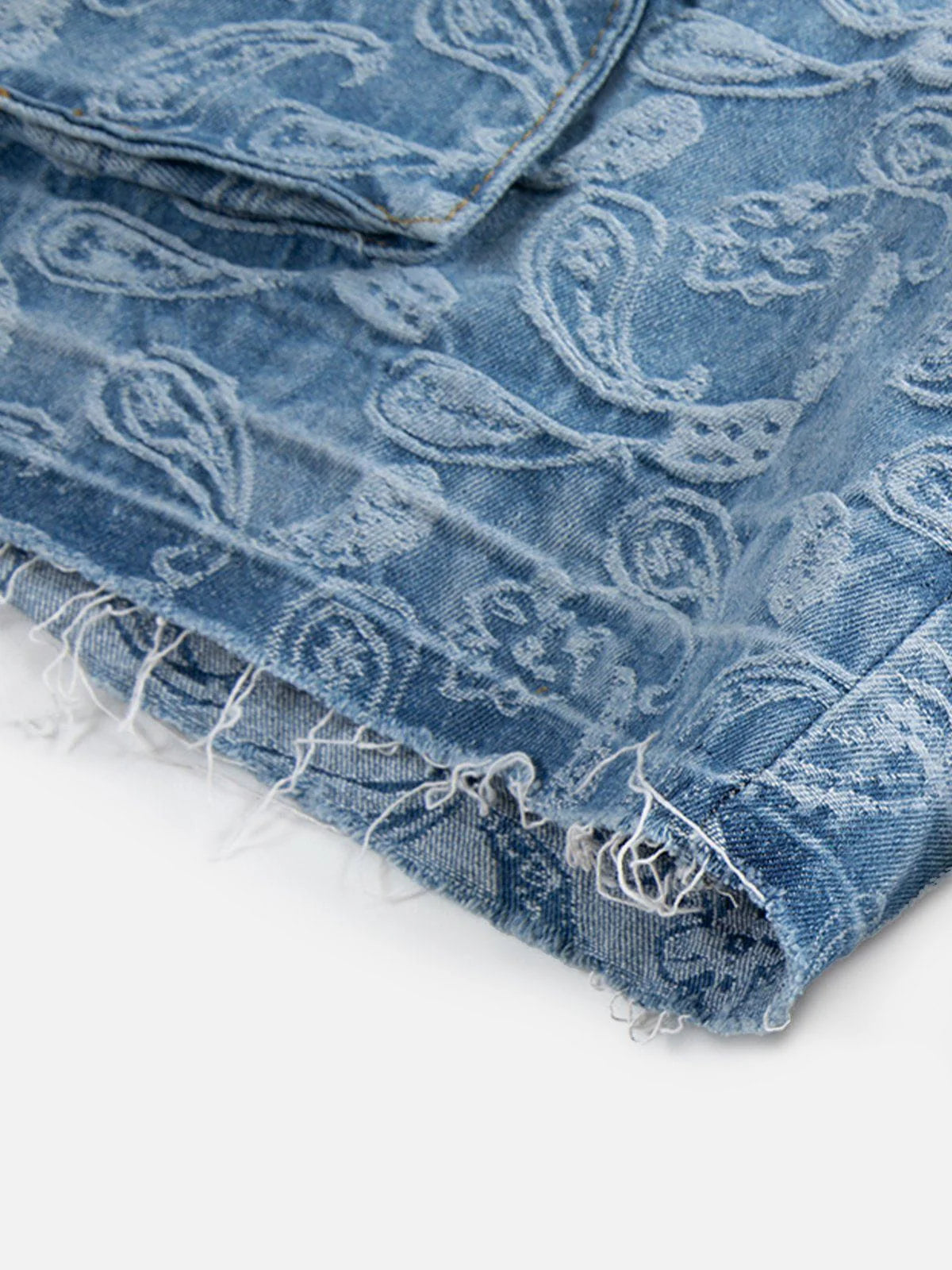Aelfric Eden Bandana Jacquard Washed Jorts