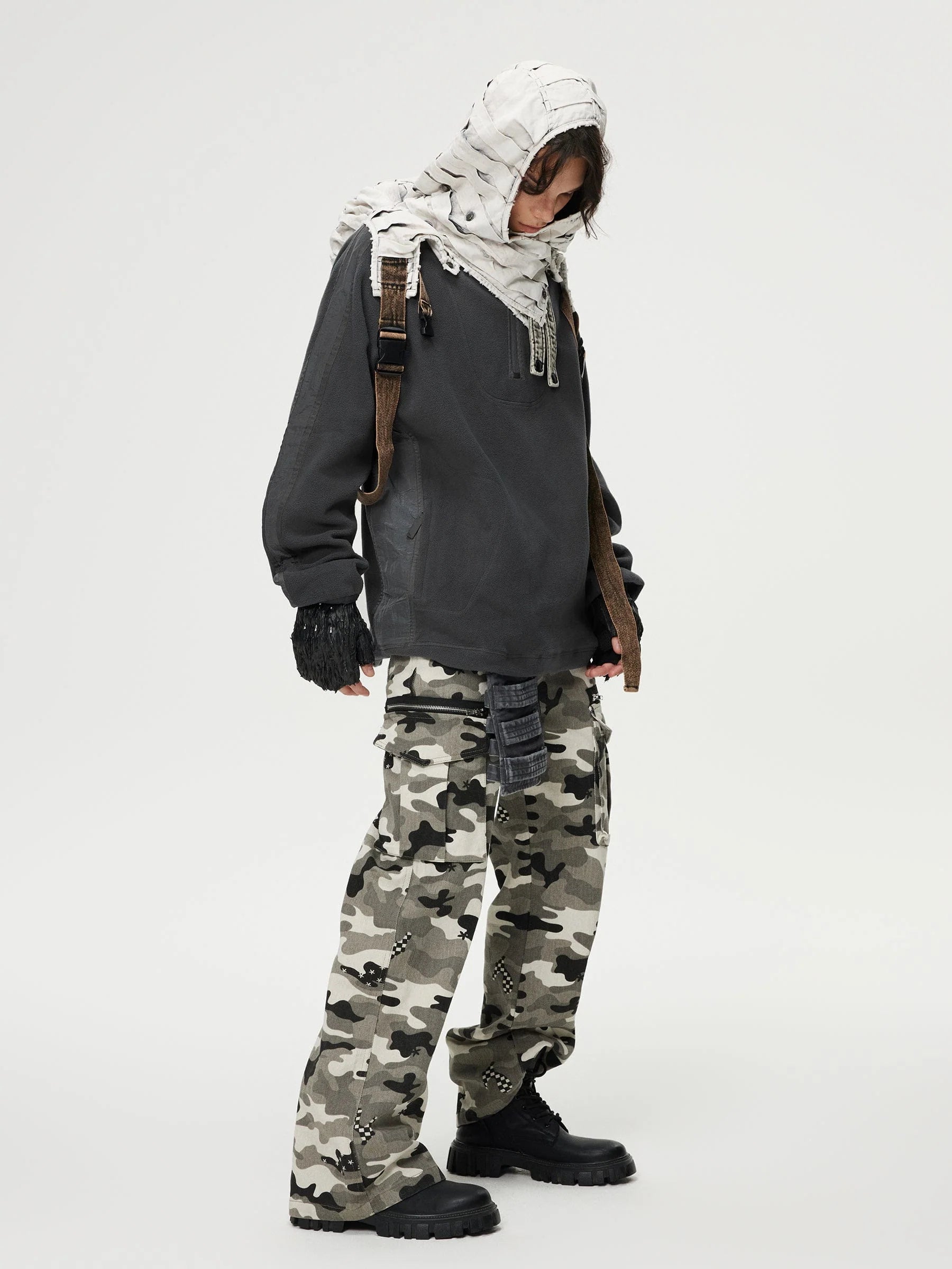 Aelfric Eden Camouflage Multi Pocket Jeans