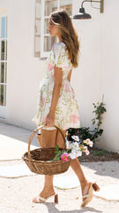 Molly Mini Dress - Primavera Print