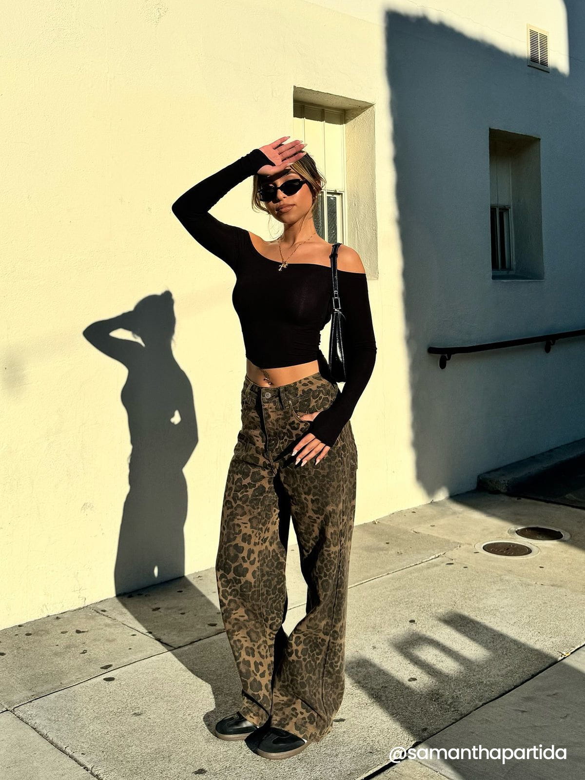 Aelfric Eden Leopard Print Jeans