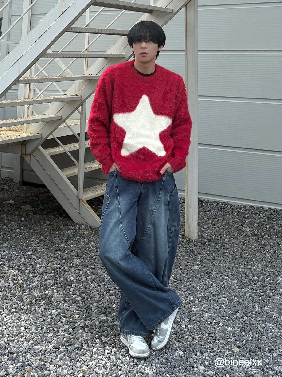 Aelfric Eden Big Pocket Barrel Baggy Jeans