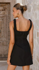 Adley Mini Dress - Black