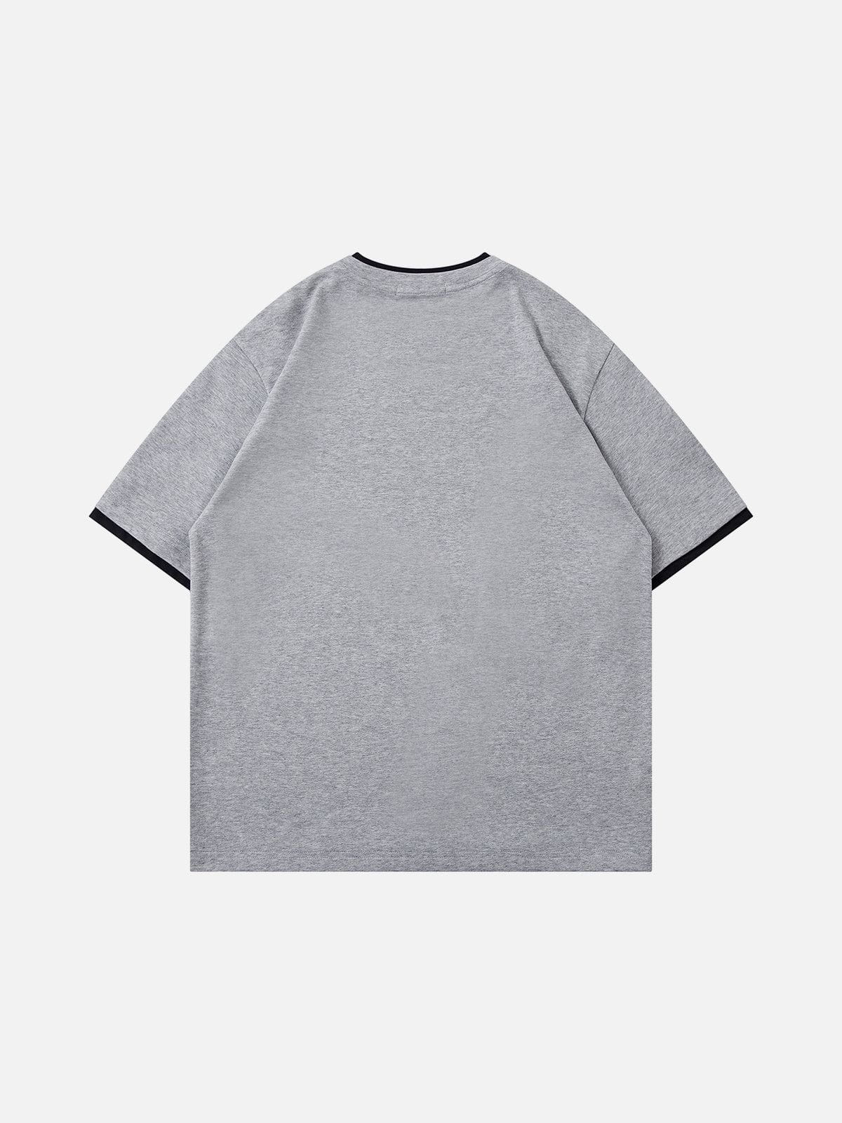 Aelfric Eden Wrinkle Patchwork Two Layer Tee