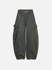 Aelfric Eden Big Pocket Washed Barrel Cargo Pants
