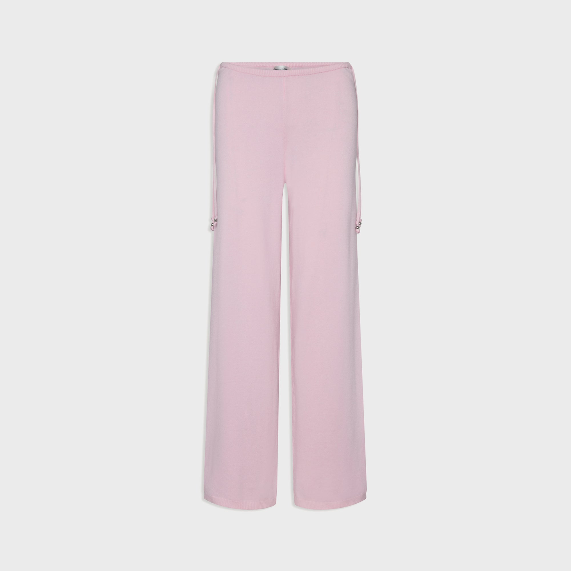 Frankies Bikinis Breeze Knit Pant in Strawberries / Cream