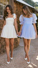 Lakeithia Mini Dress - Blue