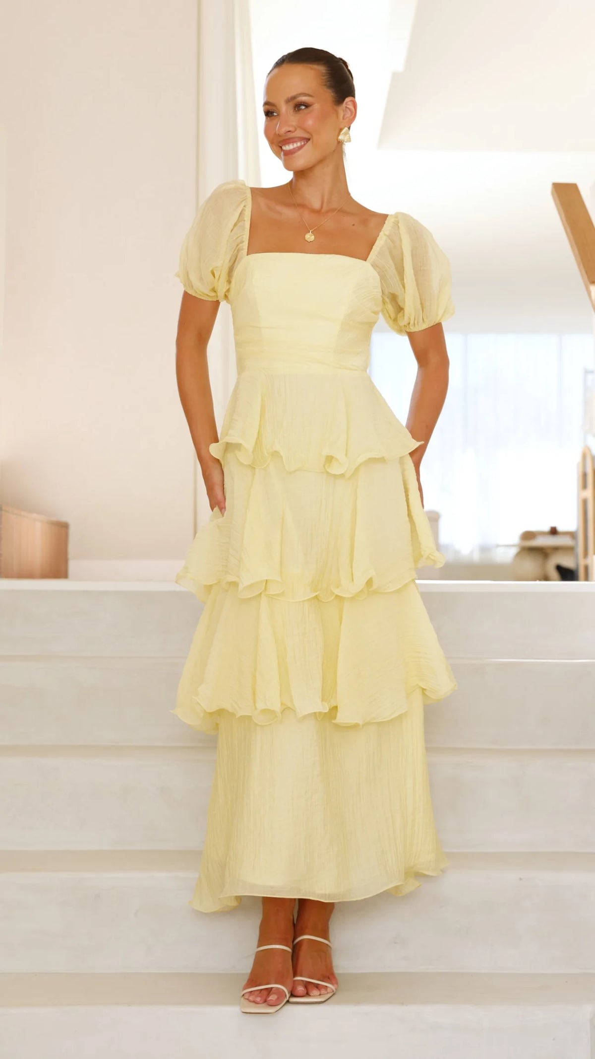 Lanelle Maxi Dress - Yellow