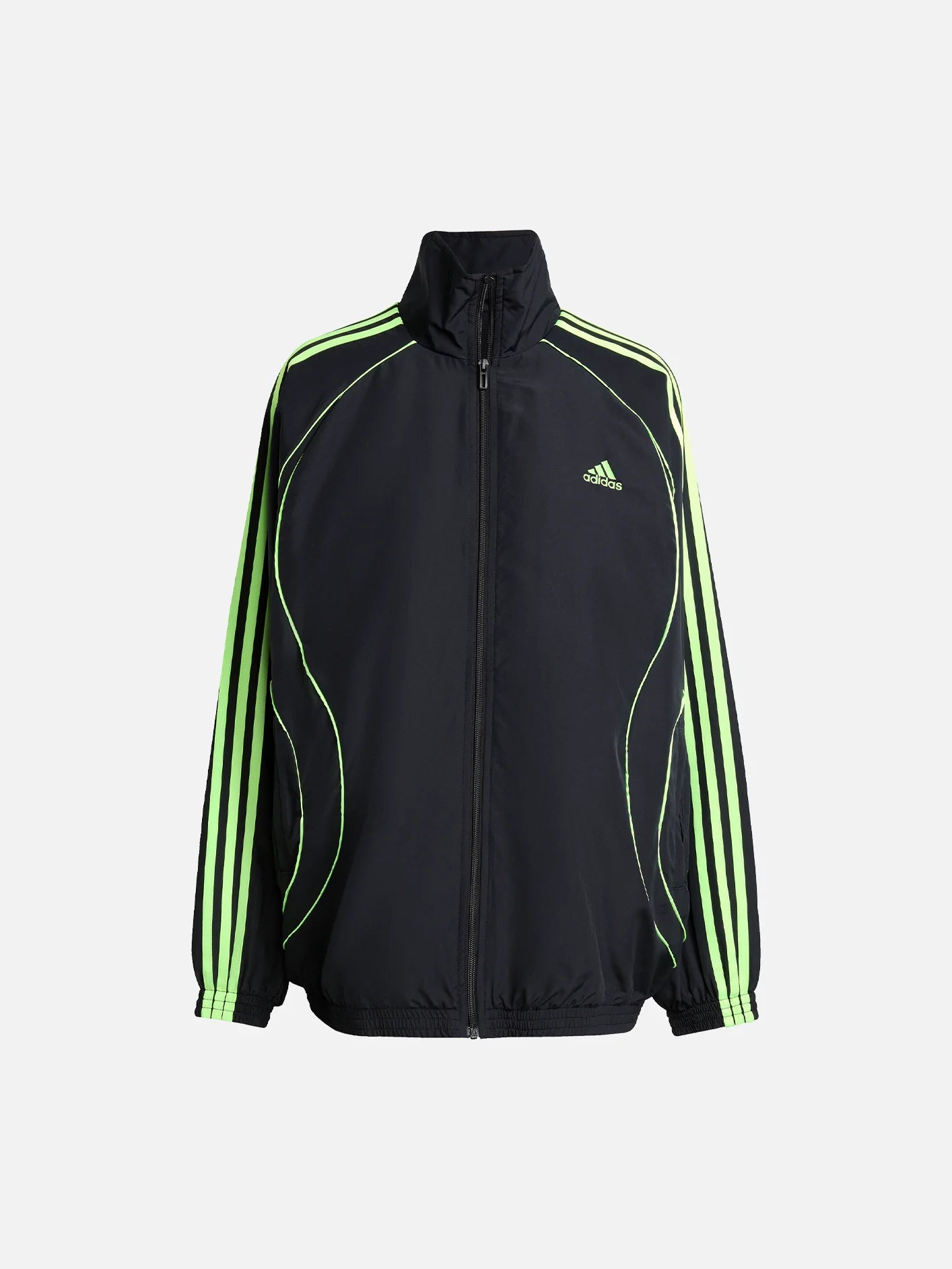ADIDAS ORIGINALS, Teamgeist Adicolor Oversized Woven Track Top - Black, EŞOFMAN ÜSTÜ, shopi go'da!