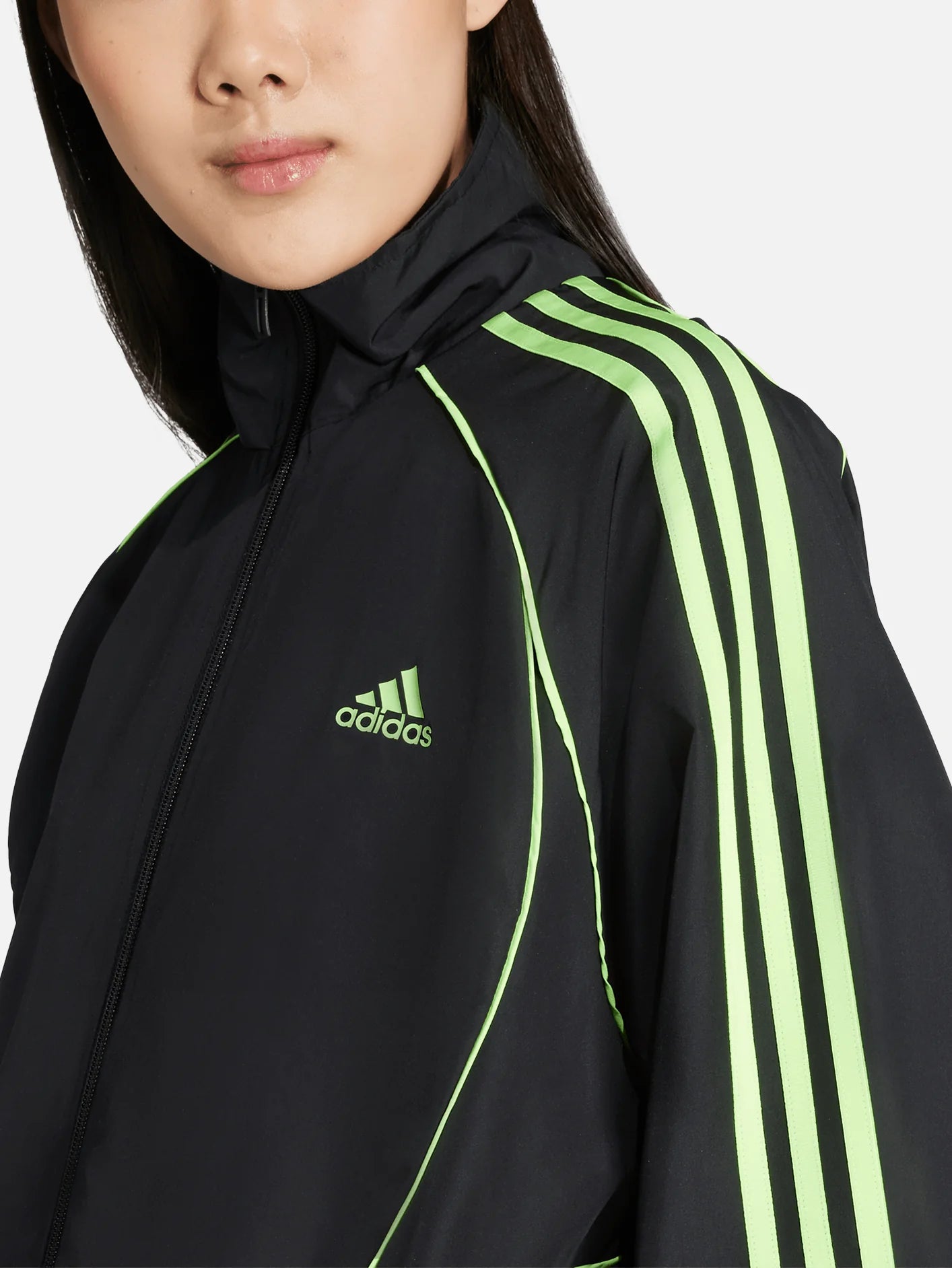 ADIDAS ORIGINALS, Teamgeist Adicolor Oversized Woven Track Top - Black, EŞOFMAN ÜSTÜ, shopi go'da!