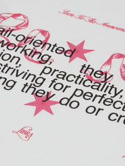 SOON TO BE ANNOUNCED, Libra 2.0 T-Shirt - White, T-SHIRT, shopi go'da!