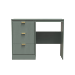 Nashville F Desk Green 3 Drawers 97cm