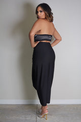 One baddie girl Sexy Striped Cropped Knitted Top